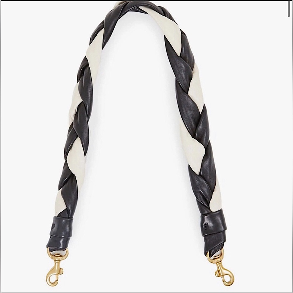 Clare V Braided Leather Strap